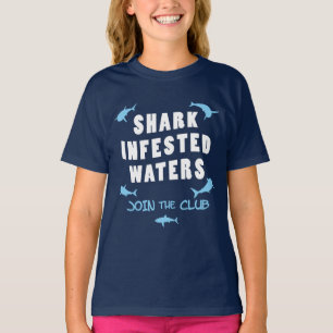 Shark Infested Waters - Scuba Diving Quote T-Shirt