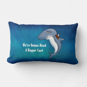 Shark Is Gonna Need A Bigger Coat Pillow