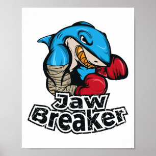 Shark Jaw Breaker Boxing  Poster