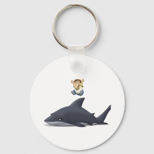 Shark Jumper Keychain