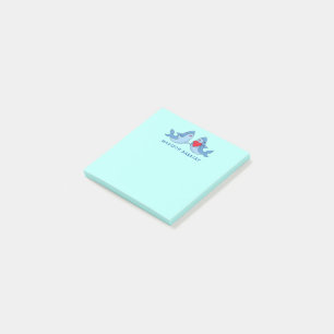 Shark Kid's Cute Kawaii Post-it Notes