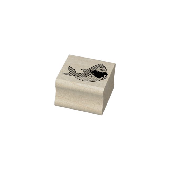 Shark Kid's Cute Kawaii Rubber Stamp (Stamp)