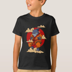 Shark Kung Fu Karate Martial Arts Kickboxing Jiu-j T-Shirt