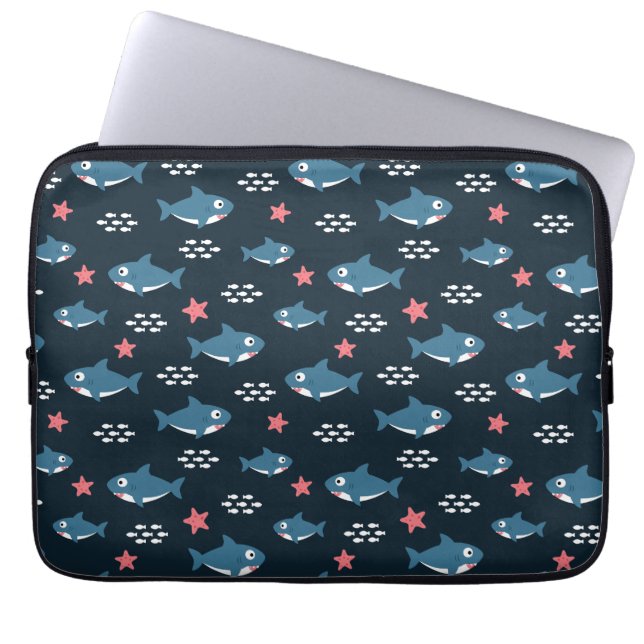 Shark Laptop Sleeve (Front)