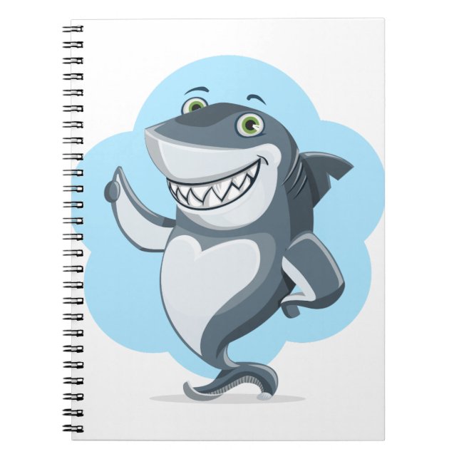 Shark Laughing Notebook (Front)