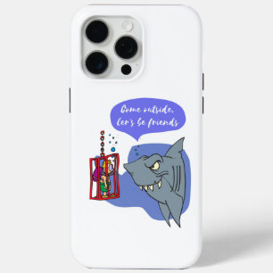 shark, let's be friends iPhone 15 pro max case