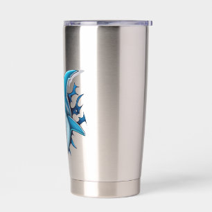 Shark logo T-Shirt Insulated Tumbler