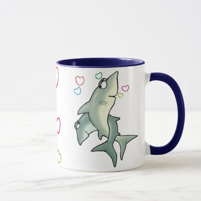 Shark Love Mug (Right)