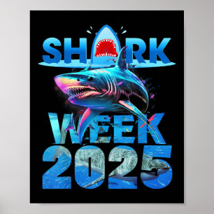Shark Lover 2025 - Ocean Conservation Week Poster