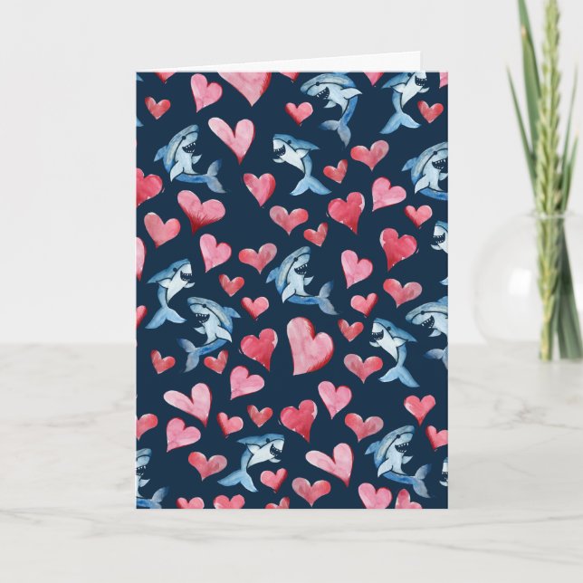 Shark Lover Card (Front)