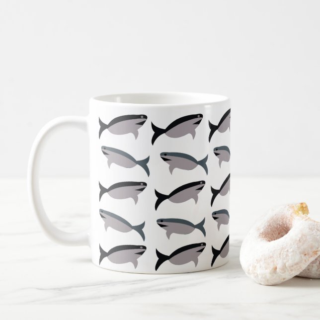 Shark Lover Coffee Mug (With Donut)