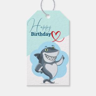 Shark lover gift tags