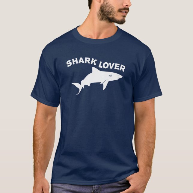 Shark Lover T-Shirt (Front)
