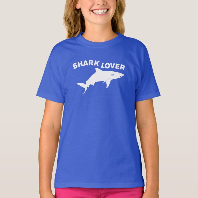 Shark Lover T-Shirt (Front)