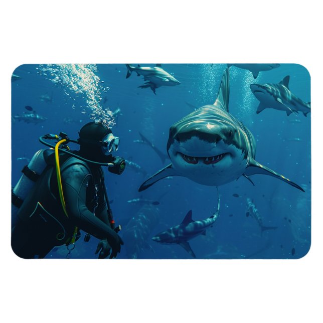 Shark  magnet (Horizontal)