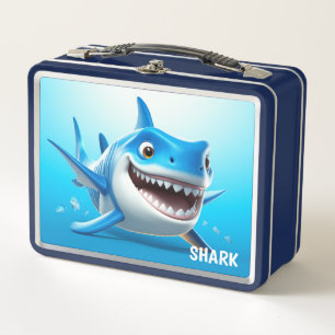 Shark Metal Lunch Box