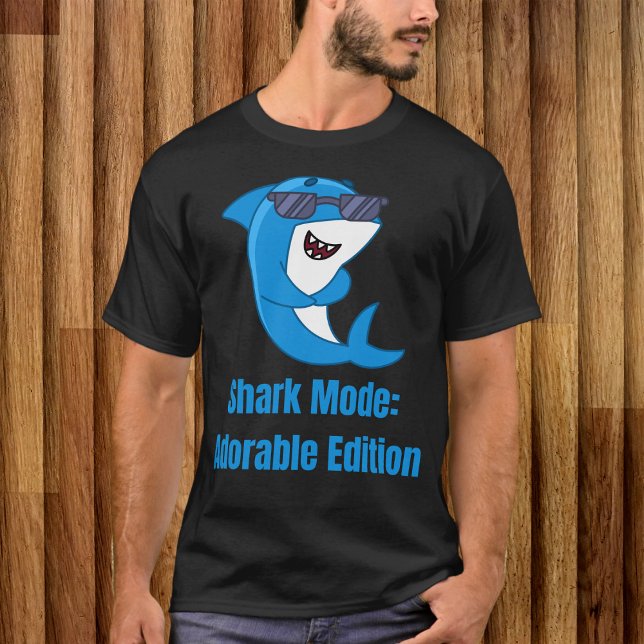 Shark Mode: Adorable Edition T-Shirt (Creator Uploaded)