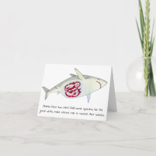 Shark Mother's Day Card