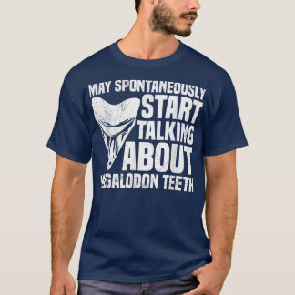 Shark Motiveth collection Quote for a Megalodon to T-Shirt