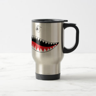Shark Mouth Paint Travel Mug