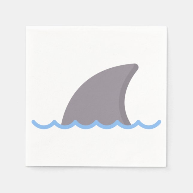 shark napkin (Front)