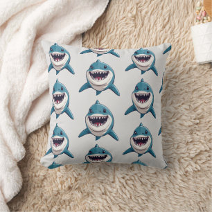 Shark Novelty  Throw Pillow