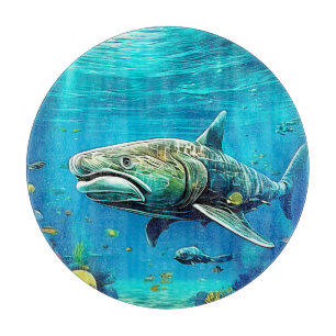 Shark Ocean Predator Art Cutting Board