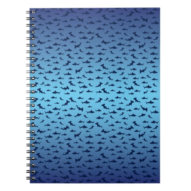 Shark PAttern Notebook (Front)