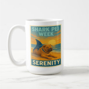 Shark Pei Week: Serenity Coffee Mug
