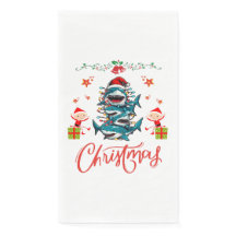 Shark Pile Christmas Hat Xmas