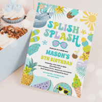 Shark Pool Party Summer Pool Birthday Party