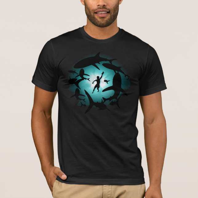 Shark Pool T-Shirt (Front)