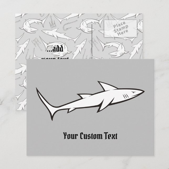 Shark Postcard (Front/Back)