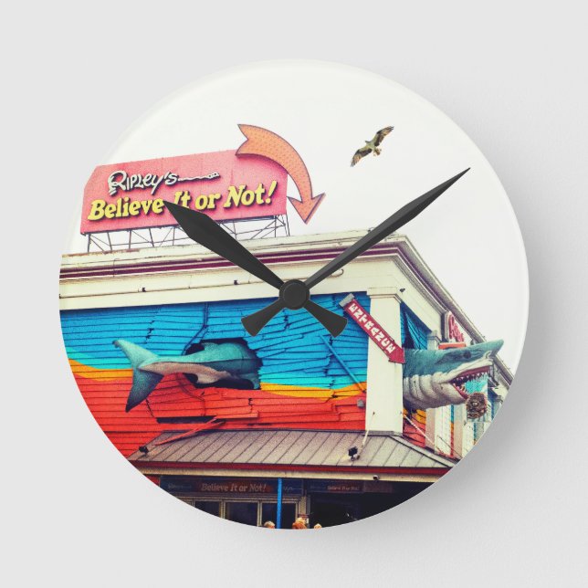 Shark  round clock (Front)