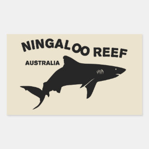 Shark Scuba Diving In Australia, Ningaloo Reef Sticker