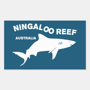 Shark Scuba Diving In Australia, Ningaloo Reef Sticker
