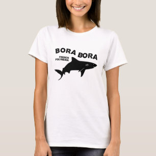 Shark Scuba Duiving In Bora Bora T-Shirt