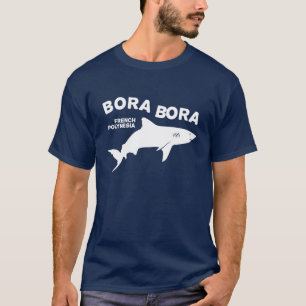 Shark Scuba Duiving In Bora Bora T-Shirt