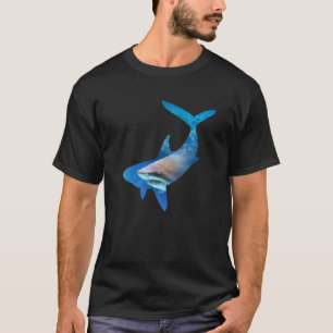 Shark Silhouette 01 Men Women Adult :: T-Shirt