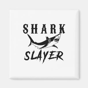 Shark Slayer Shark Fishing And Salt Water Anglers  Magnet