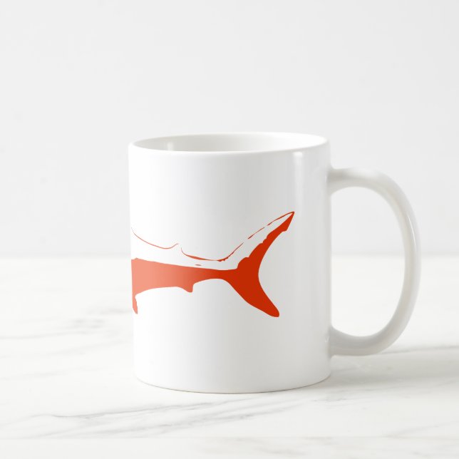 Shark, so hug me! coffee mug (Right)