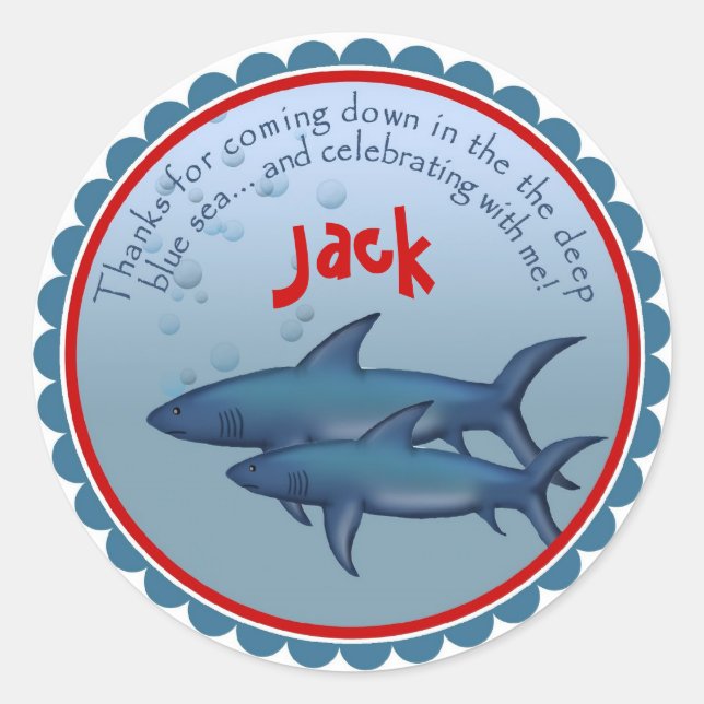 Shark Stickers (Front)