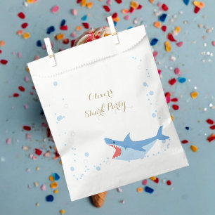 Shark Summer Party Splish Splash Birthday Bash Favour Bag