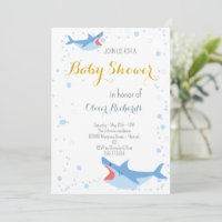 Shark Summer Party Splish Splash Kids Baby Shower