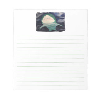 Shark Swimming, Lined Notepads