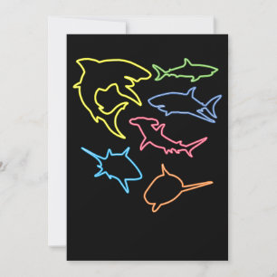 Shark Symbol - Cute Shark Lovers Gifts Save The Date