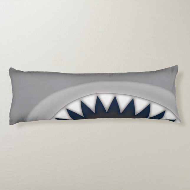 Shark Teeth Body Pillow (Back)