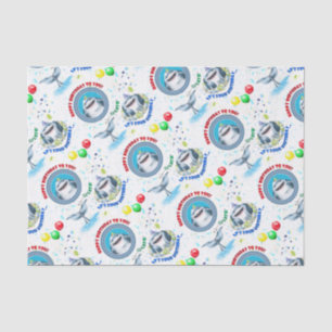 Shark Theme Kids Birthday Party Tissue Paper