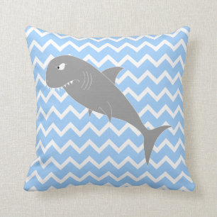 Shark. Throw Pillow