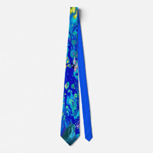 Shark tie, ocean tie, fish tie